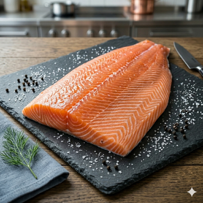 Salmon Filete Fresco Premium (peso variable 1.2 - 1.3kg)